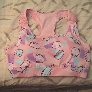 Adorable Pusheen Cat Sports Bra!